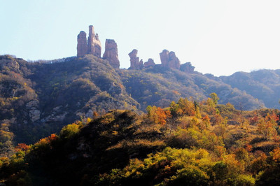 五指山中秋色濃 亂石山谷賞秋行--邢臺太行五指山攀登記 - 自駕游|摩旅 - 8264手機觸屏版